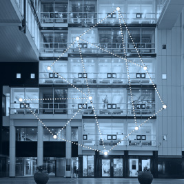 mesh network in large building