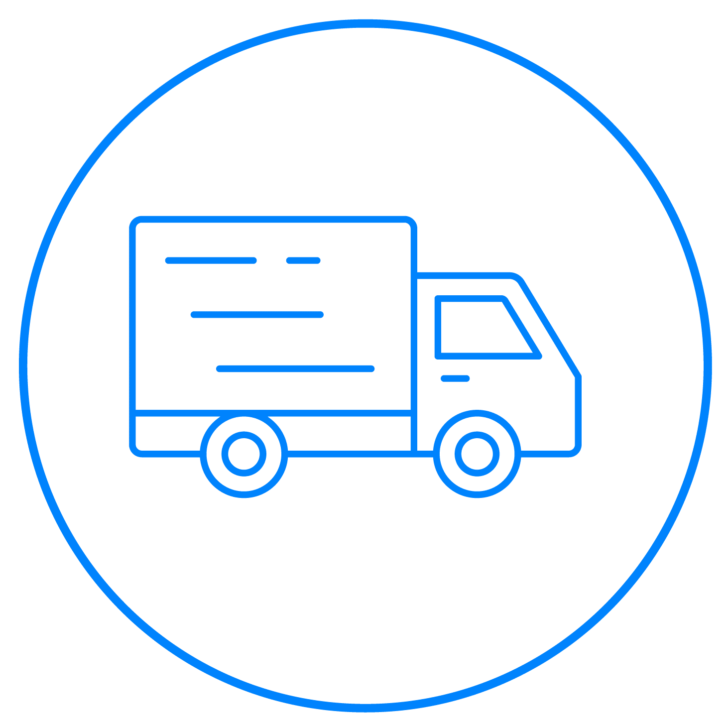 Master Icon File Delivery Truck
