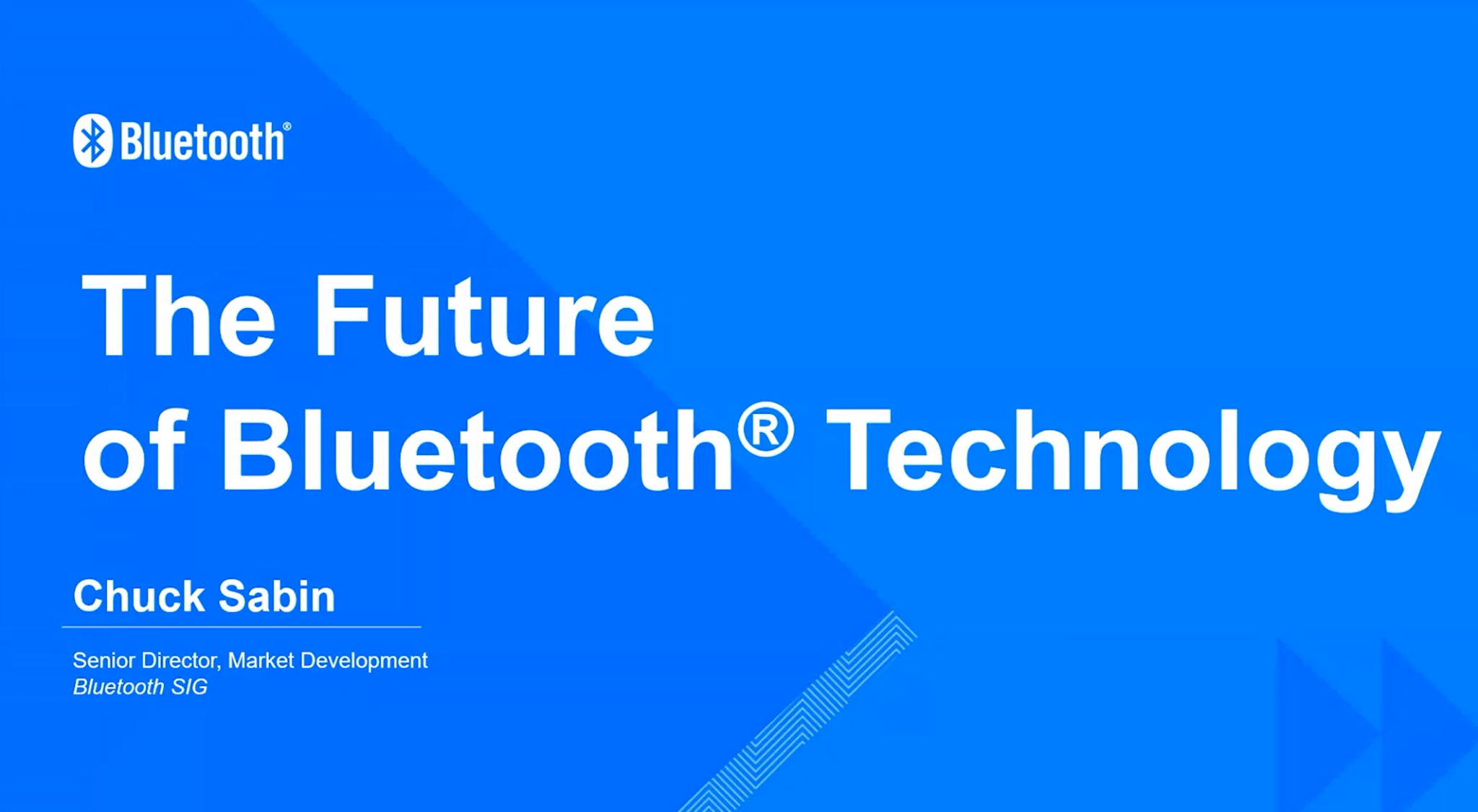 The Future of Bluetooth Technology Bluetooth® Technology Website