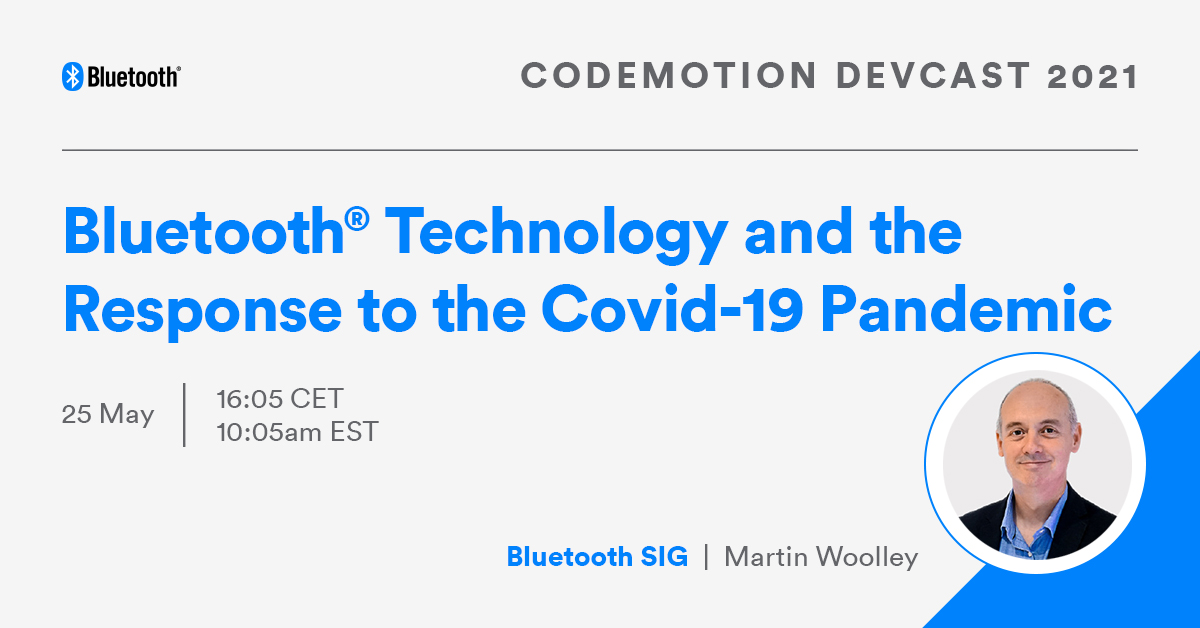 Codemotion DevCast 2021 – Bluetooth® Technology Website