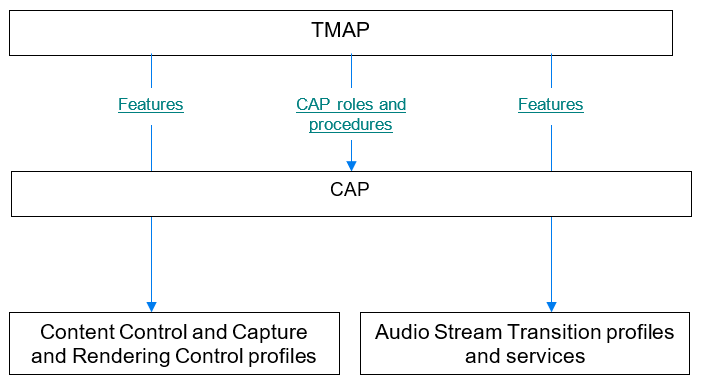 Figure 3.1: TMAP uses profile roles and procedures from CAP