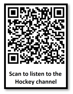 The QR code for the Hockey TV in the sports bar example