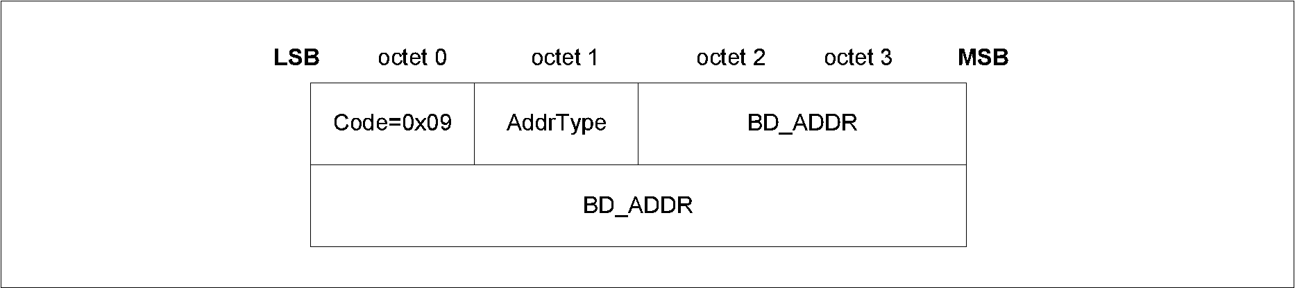 Identity Address Information packet