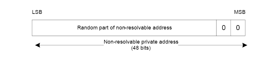 Format of non-resolvable private address