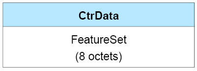 CtrData field of the LL_FEATURE_RSP PDU