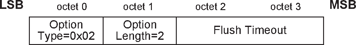 Flush Timeout option format