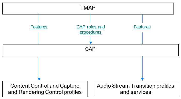 TMAP uses profile roles and procedures from CAP